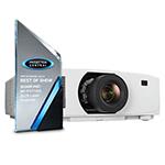 NP-PV710UL-W1-13ZL 7100-Lumen Professional Installation w/lens and 4K support (white)